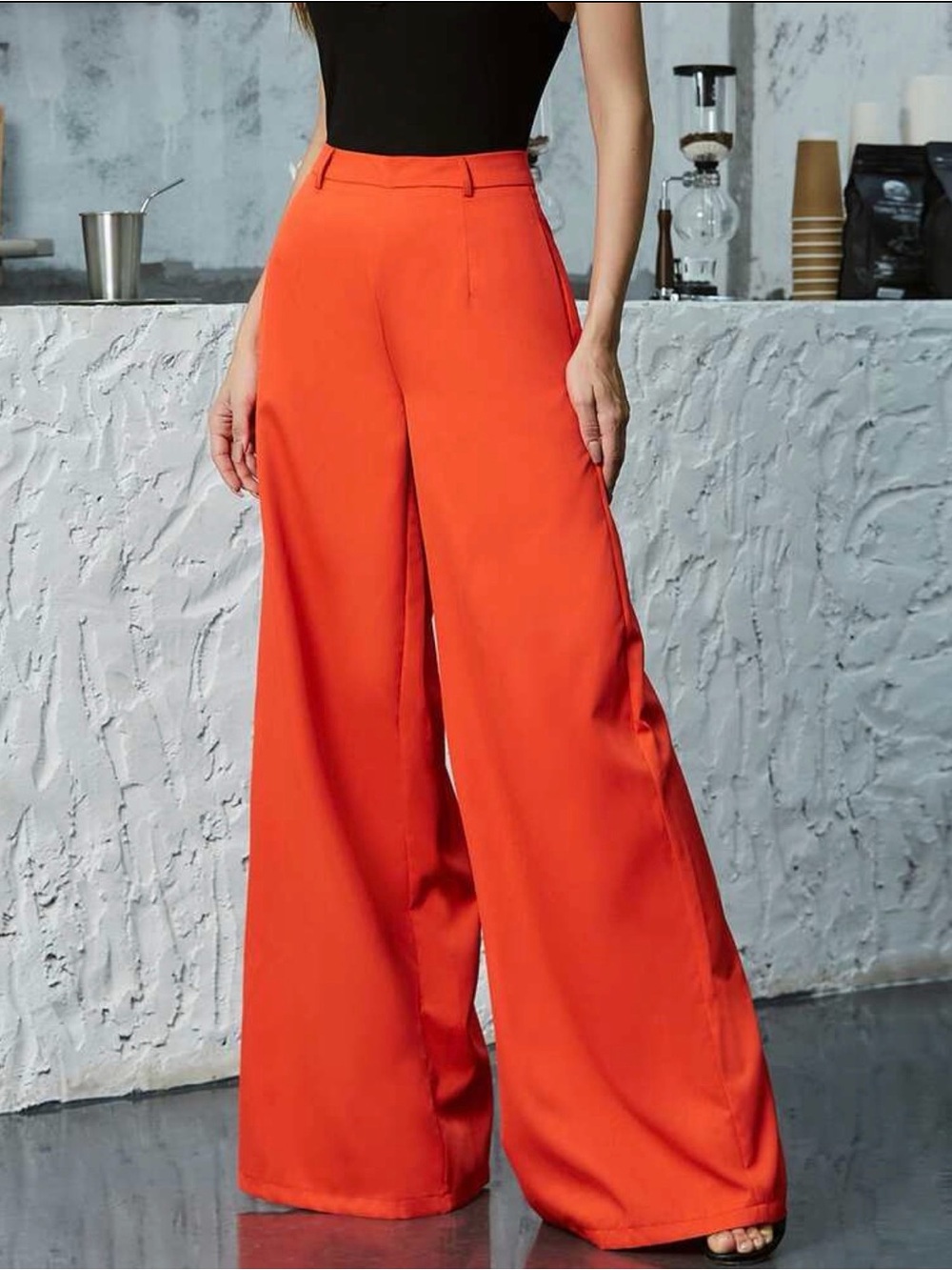 SheIn High-Waist Wide Leg Pants